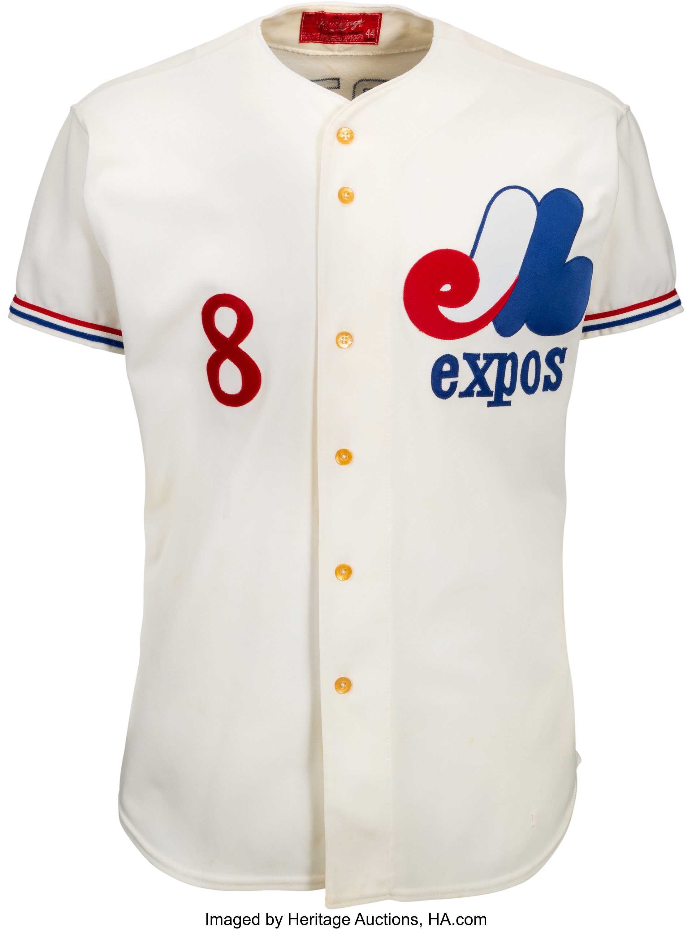 1980-88 Game Worn Montreal Expos Jerseys Lot of 2.  Baseball