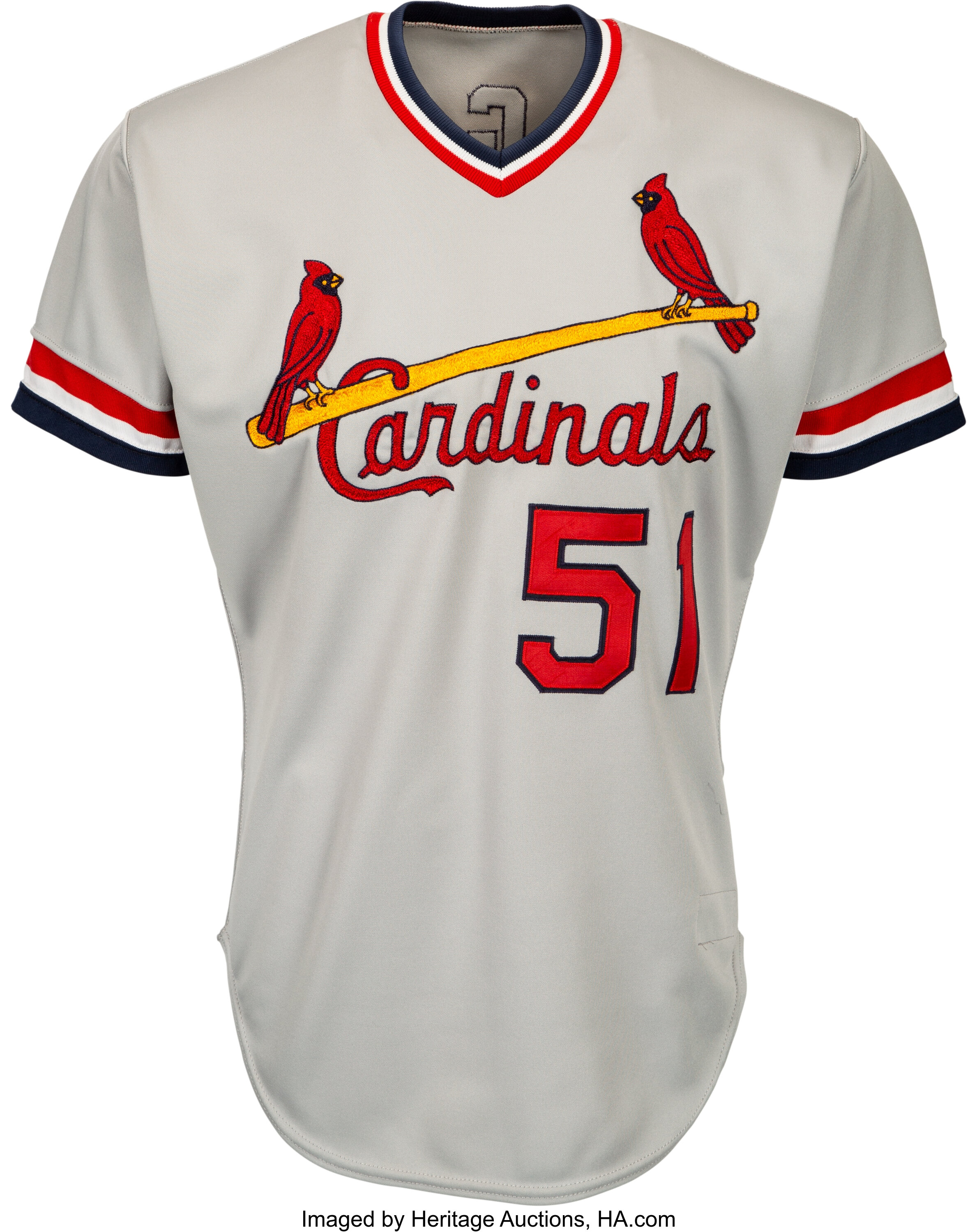 Willie McGee Signed Cardinals Jersey (JSA COA)