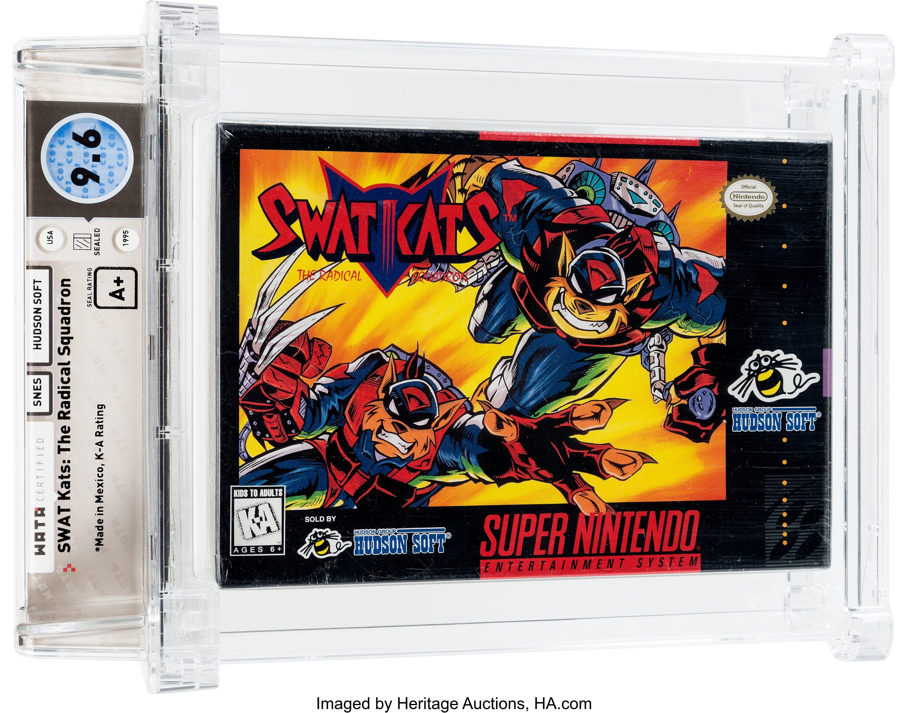 Kats: The Radical (SNES, Hudson Soft, Wata 9.6 | Lot #95539 | Heritage Auctions