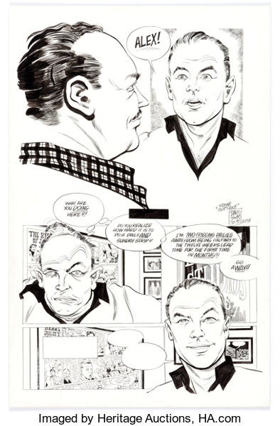 Original Comic Art:Panel Pages, Dave Sim glamourpuss #15 ...