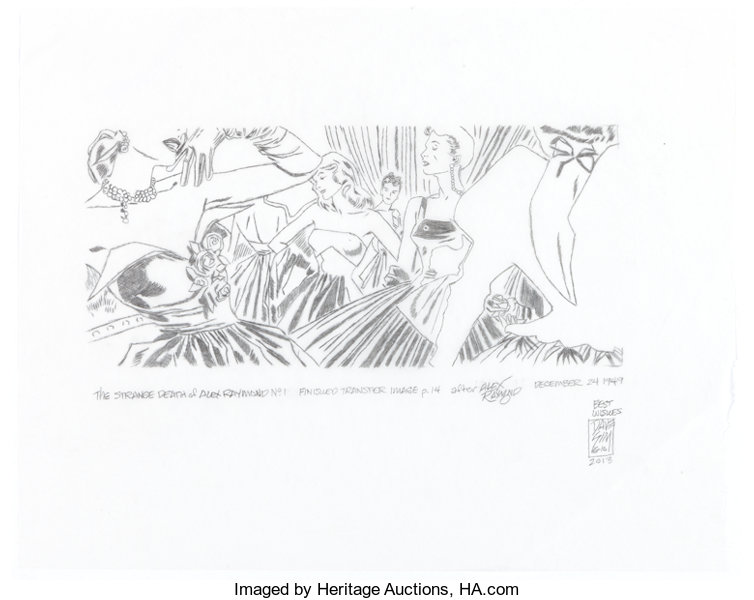 Original Comic Art:Miscellaneous, Dave Sim "The Strange Death of Alex Raymond" Preliminary A...