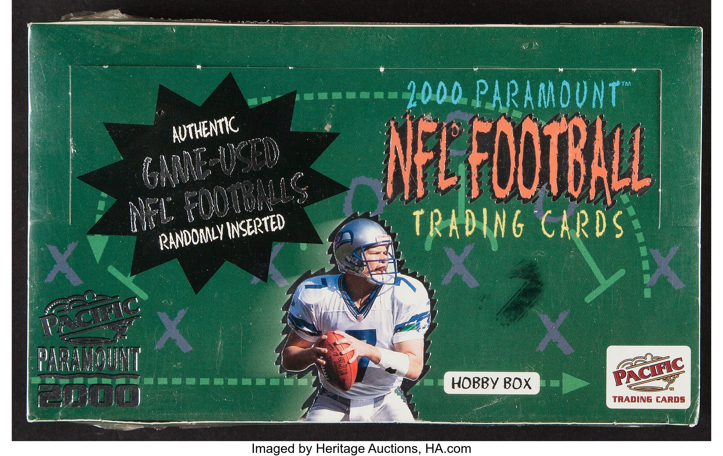 2000 Pacific Paramount Football Unopened Hobby Box With 36 Packs -, Lot  #41073