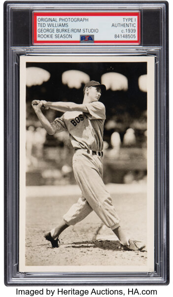 Rare Photofile Ted Williams Collage 8x10 Photo