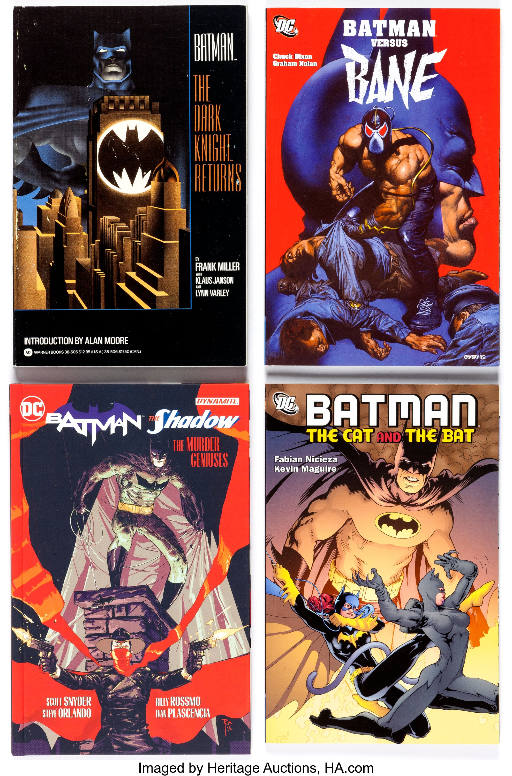 Batman Related Trade Paperback Short Box Group (DC, 1980s-2000s) | Lot  #13321 | Heritage Auctions