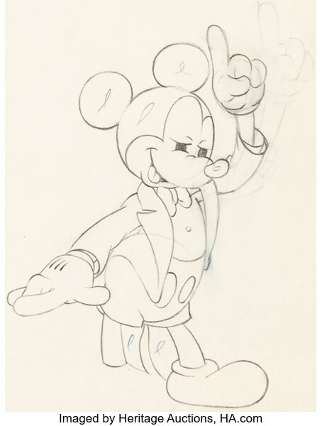 Disney Art “Golfer Mickey” Mouse28