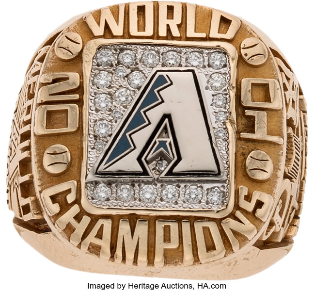 Lot Detail - Arizona Diamondbacks 2001 World Series Championship Ring