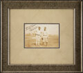 The Only Known Babe Ruth & Ty Cobb Dual-Signed Photograph., Lot #56041