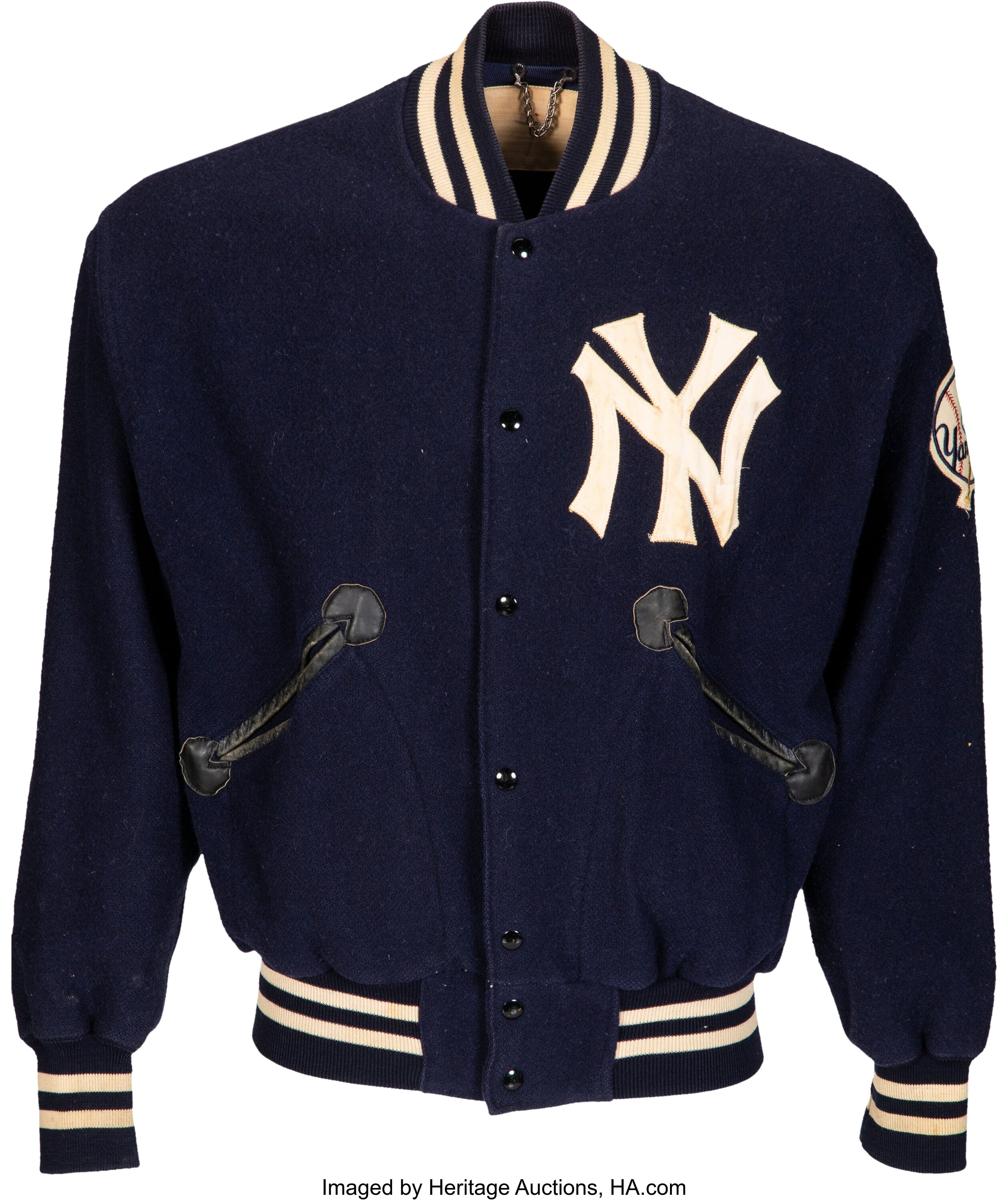 1966 Mickey Mantle Game Worn New York Yankees Jersey. Baseball, Lot  #80102