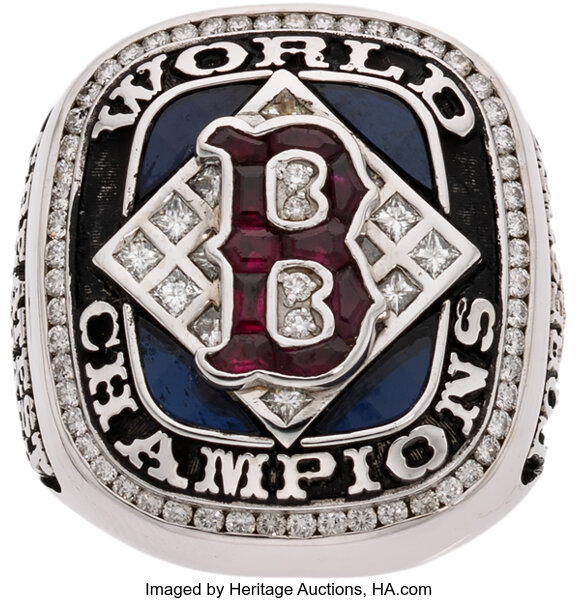 2004 Boston Red Sox World Championship Ring Presented to Longtime