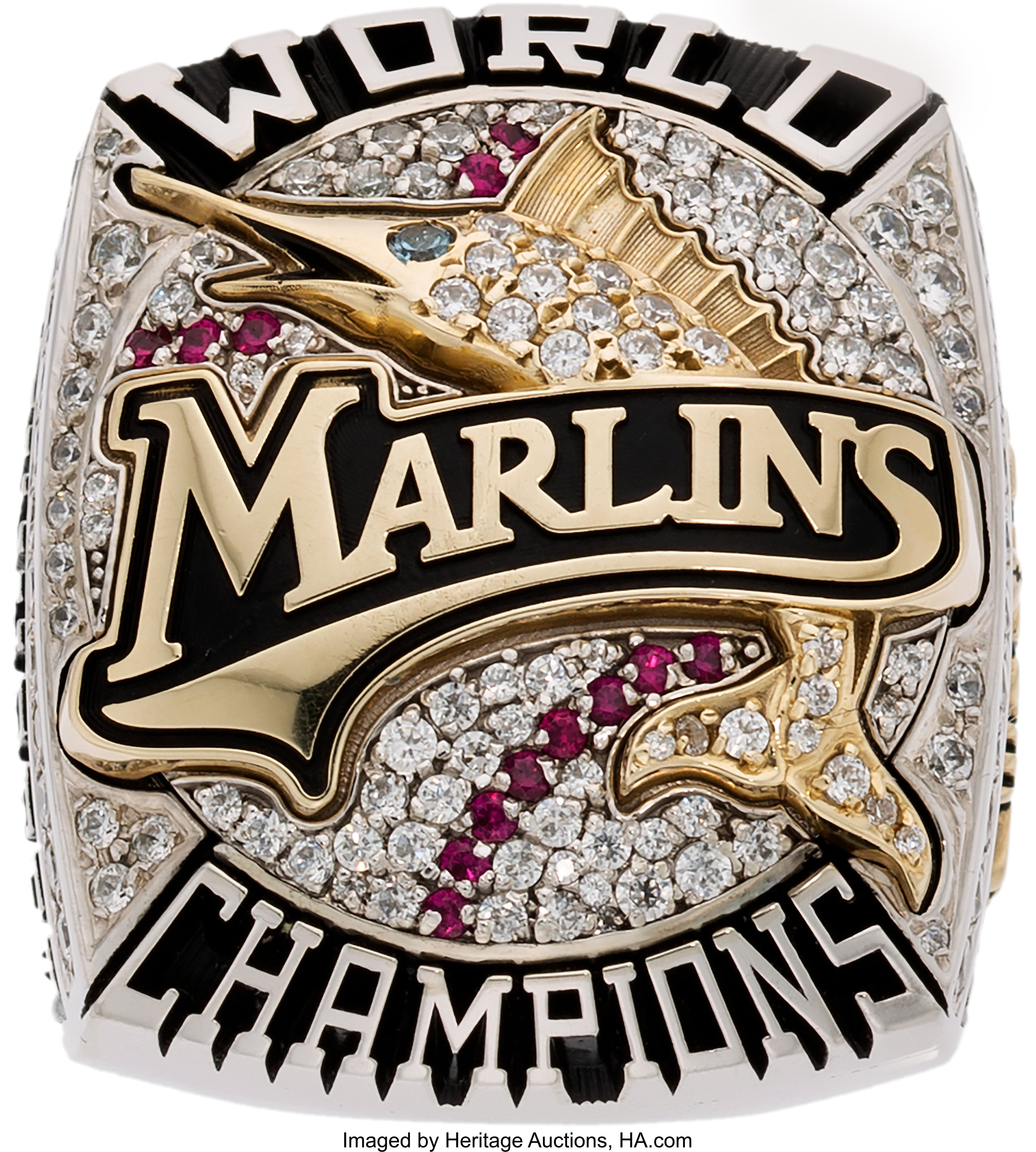 2003 Florida Marlins World Series Championship Ring. Baseball, Lot  #56153