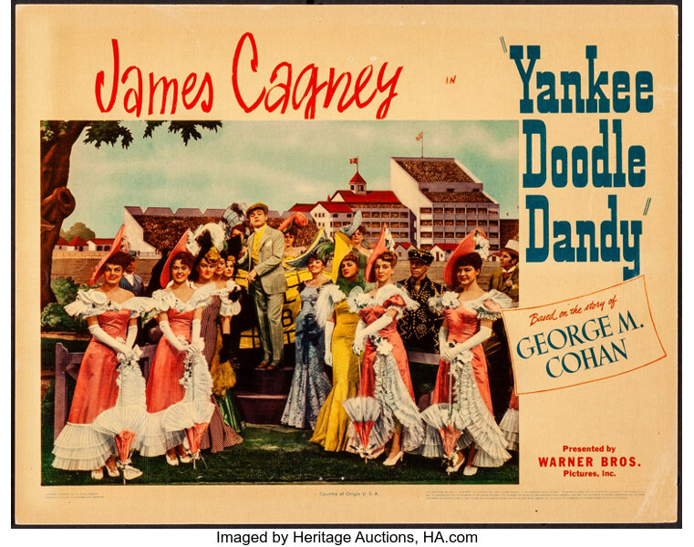 Yankee Doodle Dandy Warner Brothers 1942 Very Fine Linen Lot Heritage Auctions