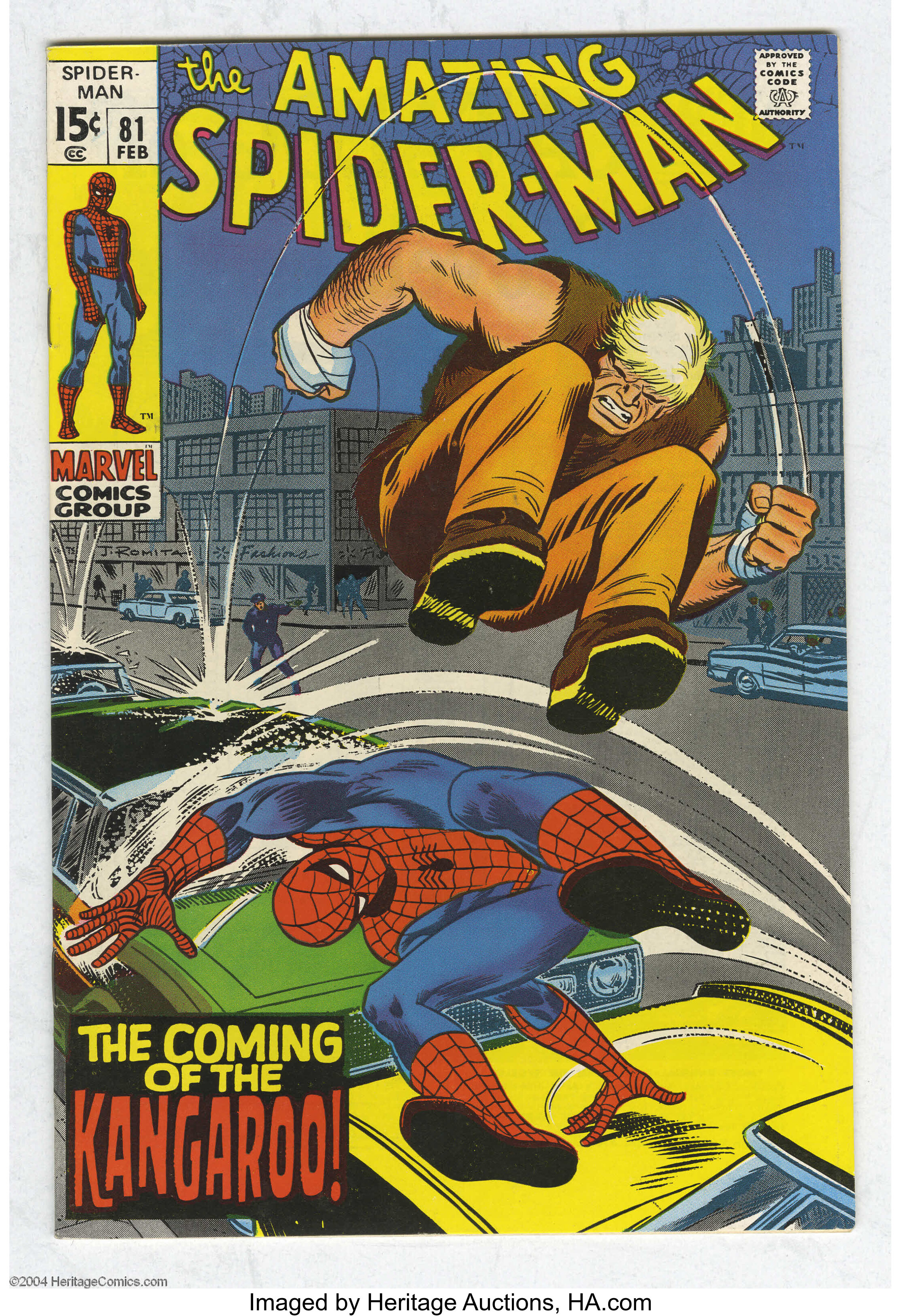 The Amazing Spider-Man #81 (Marvel, 1970) Condition: VF. First | Lot #16056  | Heritage Auctions