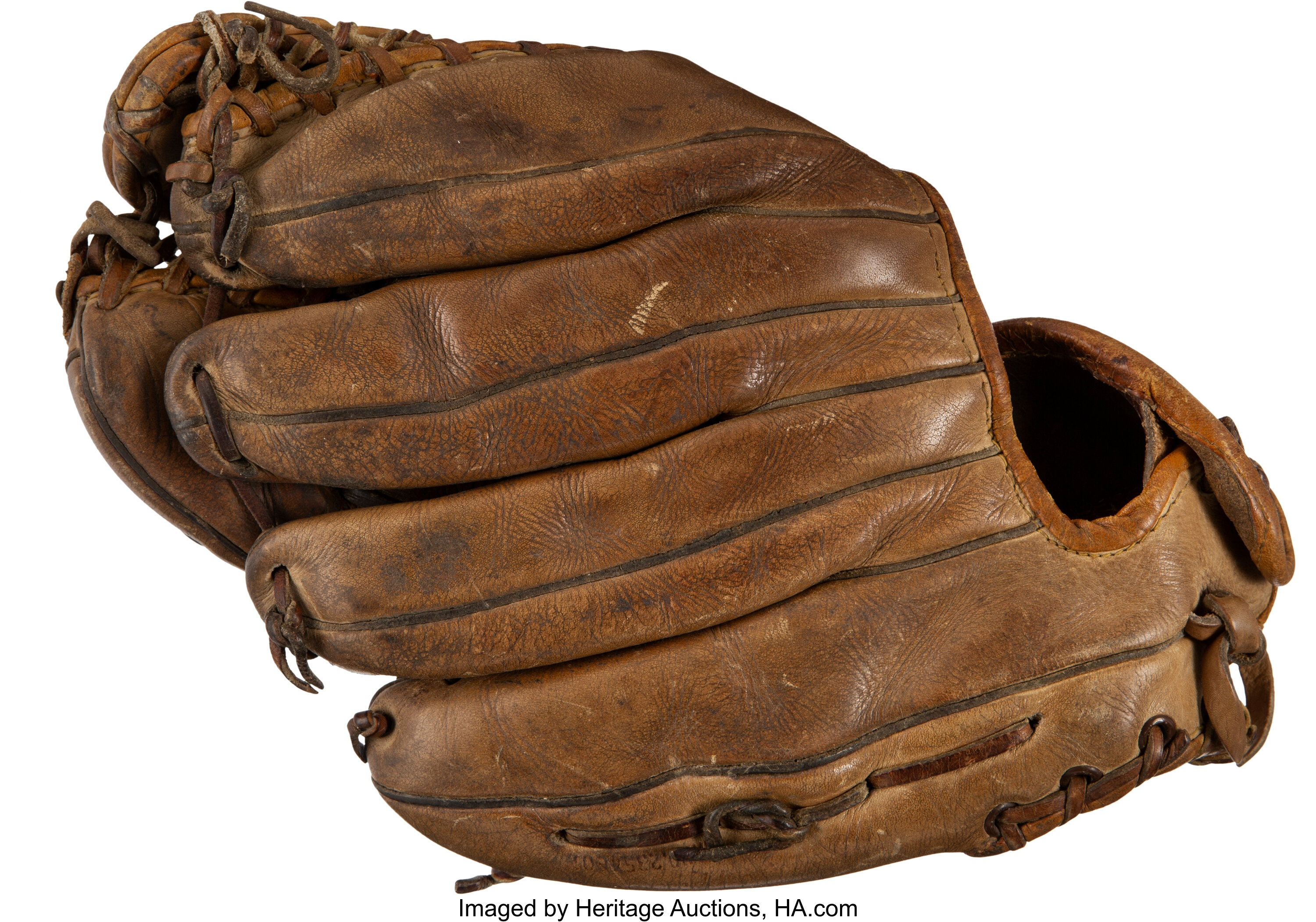 Roger Maris Signed 1960's Game Model Baseball Glove With JSA COA Yanke —  Showpieces Sports