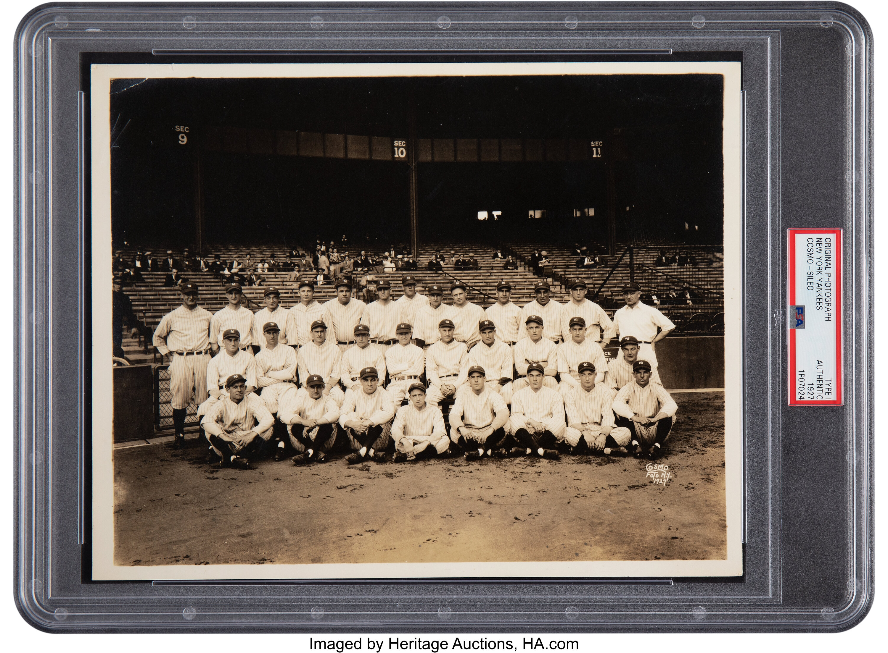 1927 New York Yankees Team Original Photograph by Cosmo-Sileo