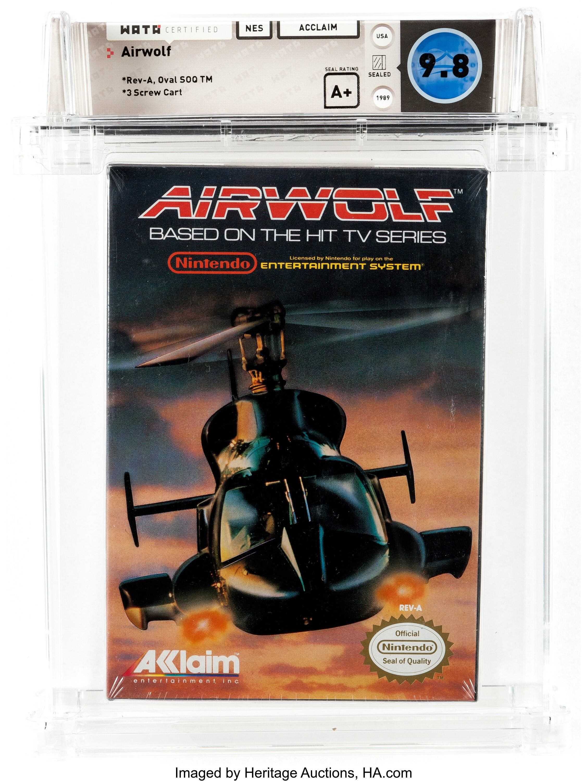 Airwolf store nes game