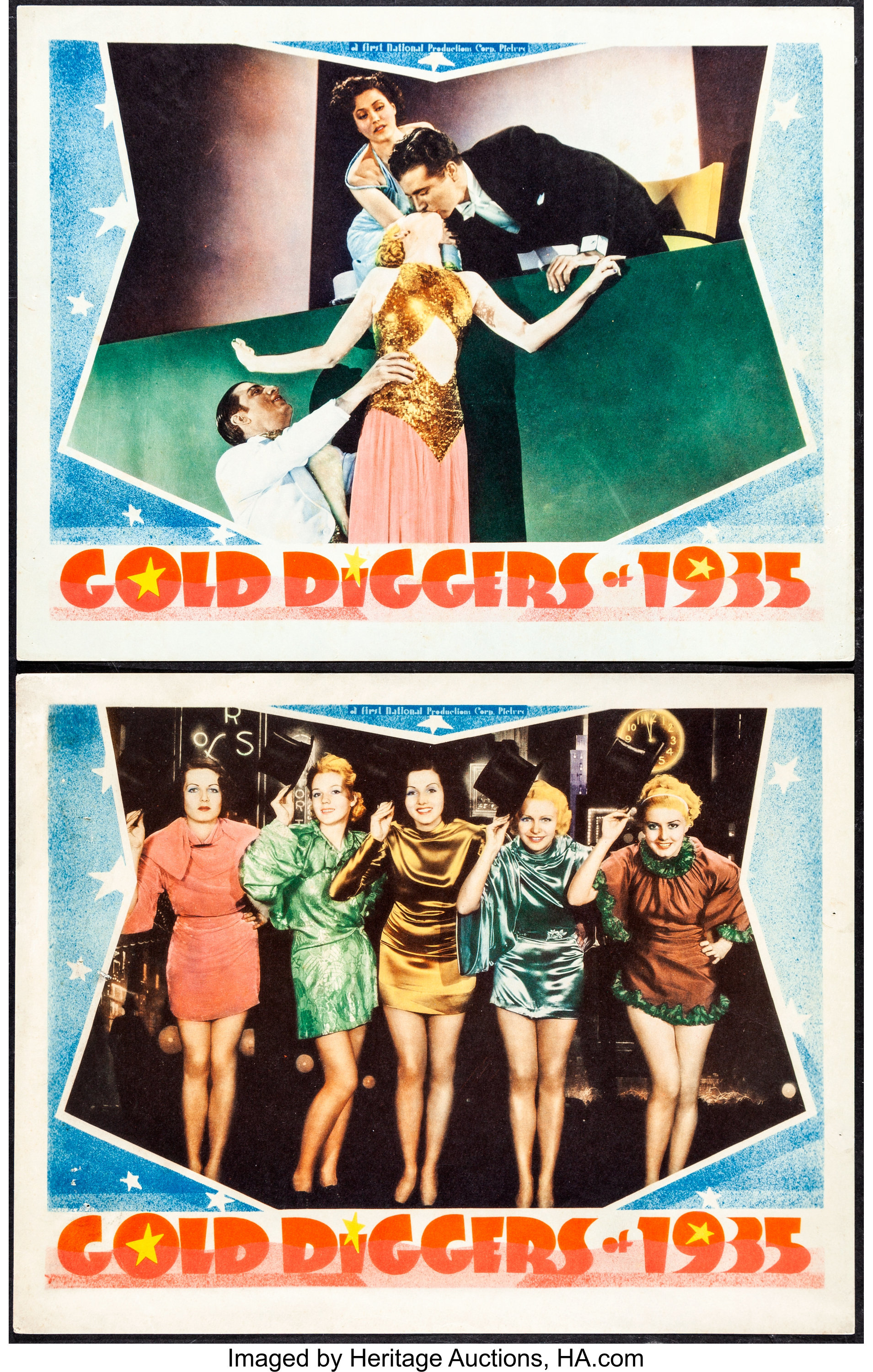 Gold Diggers of 1935 (Warner Brothers, 1935). Trimmed Pre-War