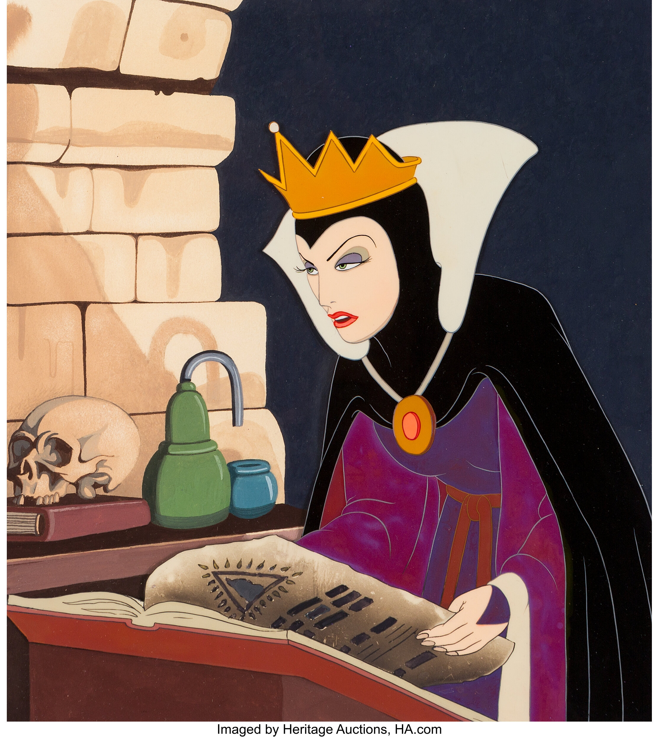 Snow White And The Seven Dwarfs Exceptional Evil Queen Production Lot 62087 Heritage Auctions 