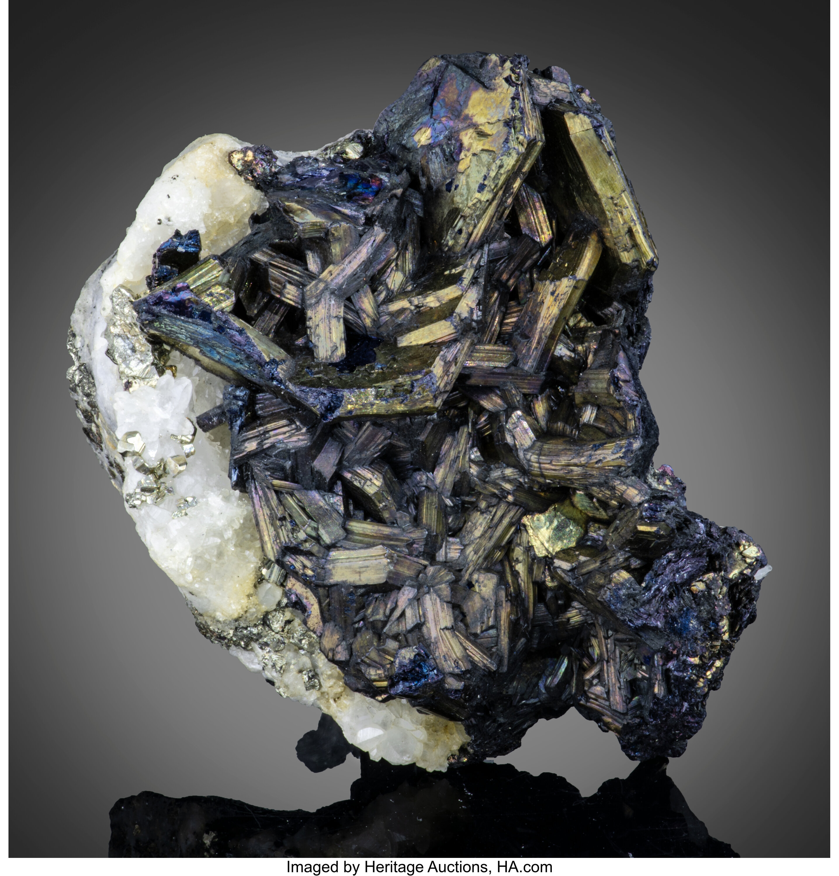 Covellite. West Colusa Mine, Berkeley Pit, Butte, Butte Mining | Lot ...