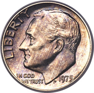 1975 10C No S PR68 PCGS