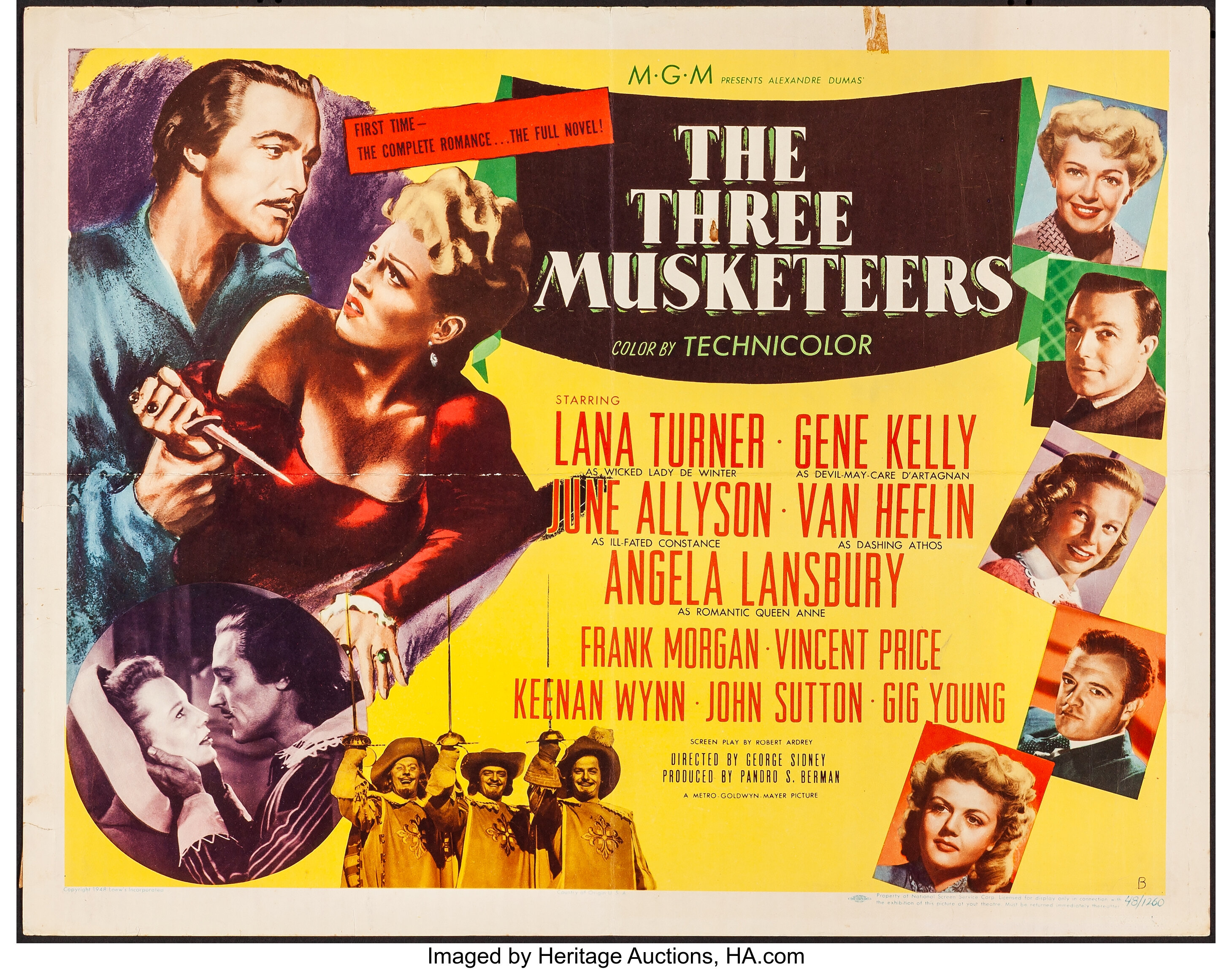 the three musketeers 1948 lana turner