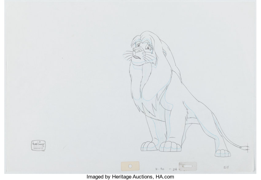 Lion King Ii Simba S Pride Simba Animation Drawing Walt Disney