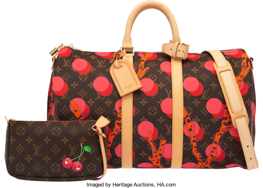 Louis Vuitton Cherry Keepall 50 Bag