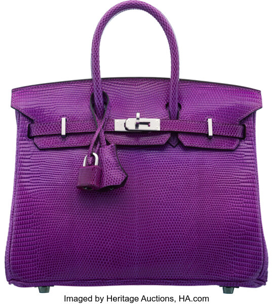 Hermes Kelly 25 in Violet