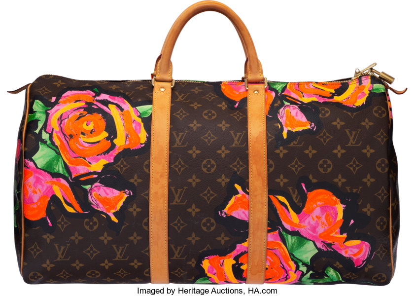 Sold at Auction: Louis Vuitton, Louis Vuitton x Stephen Sprouse Roses  Neverfull MM