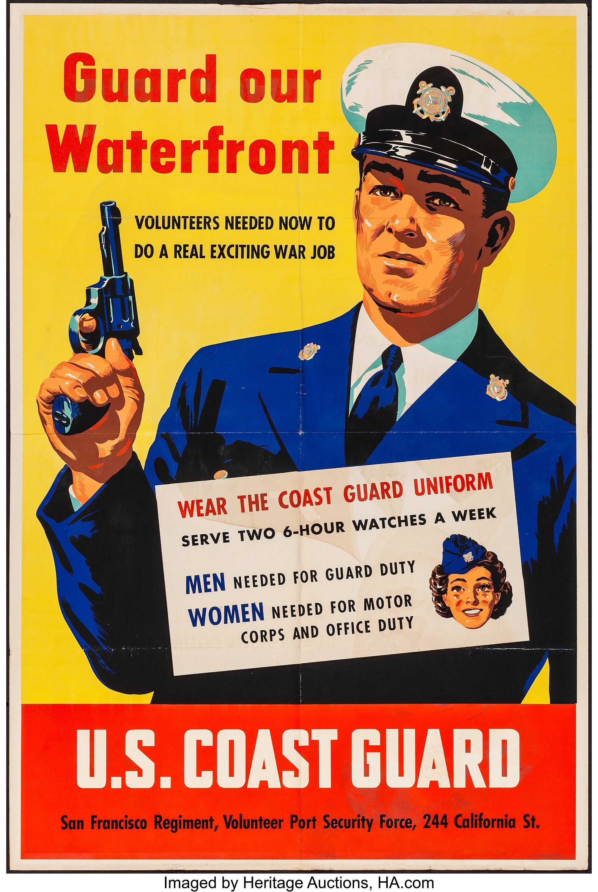 Recruiting Posters of the U.S. Coast Guard