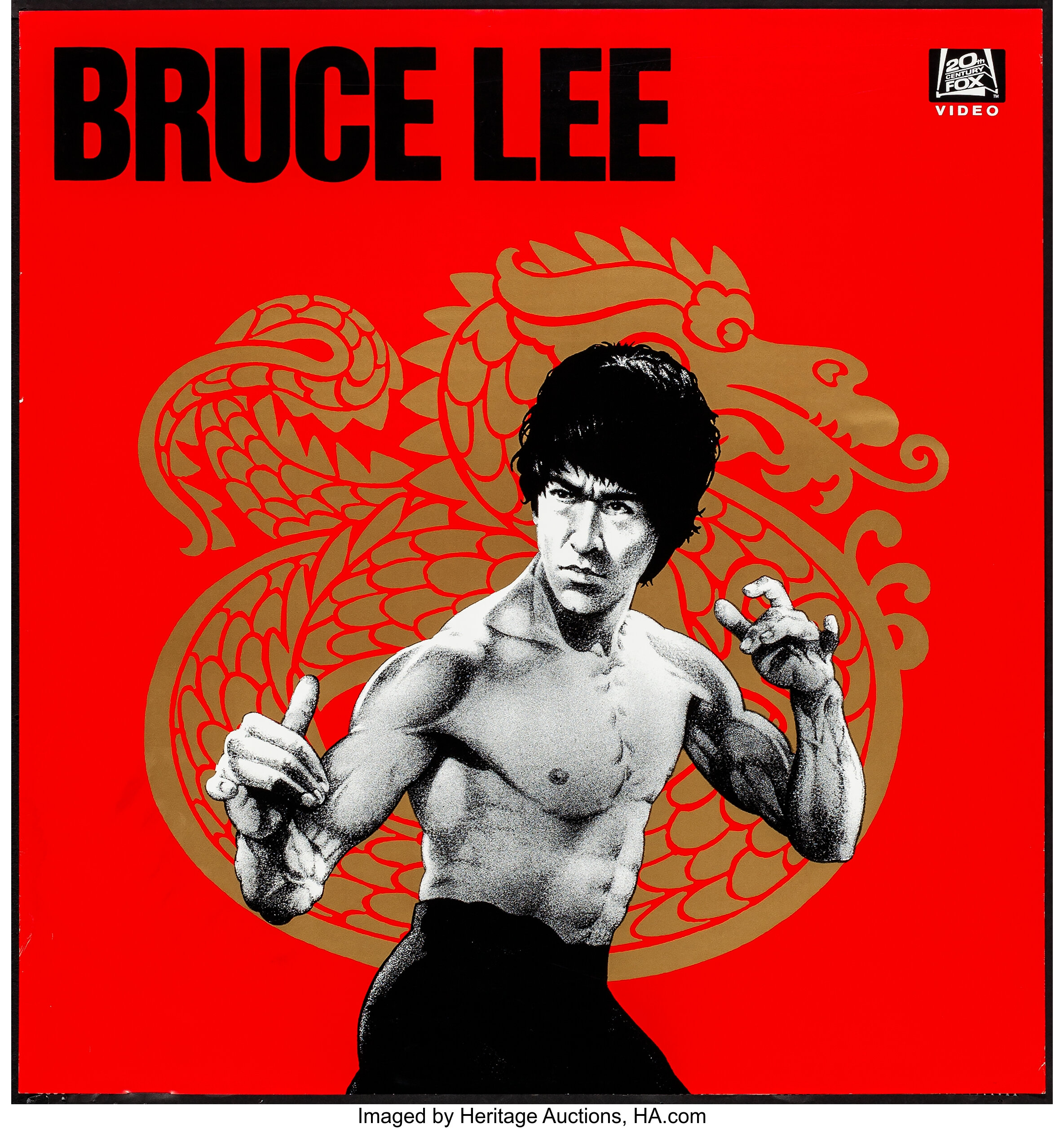 Bruce Lee (20th Century Fox Video, c.1980s). Rolled, Very Fine+. | Lot  #52064 | Heritage Auctions