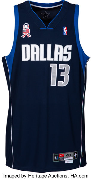 Dallas Mavericks Mavs Steve Nash Blue Champion Jersey Rookie Year