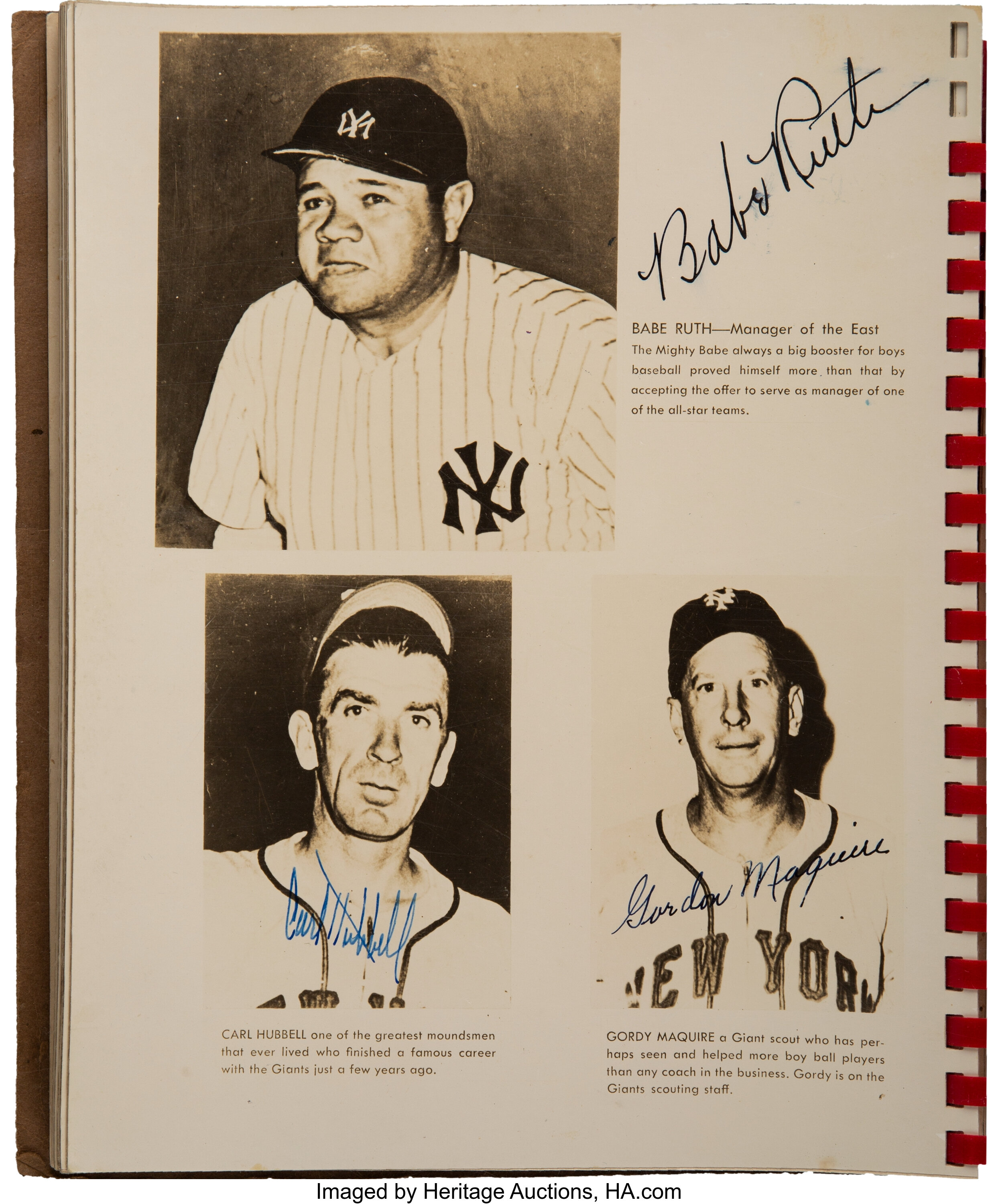 Ty Cobb Signing Autographs by Bettmann