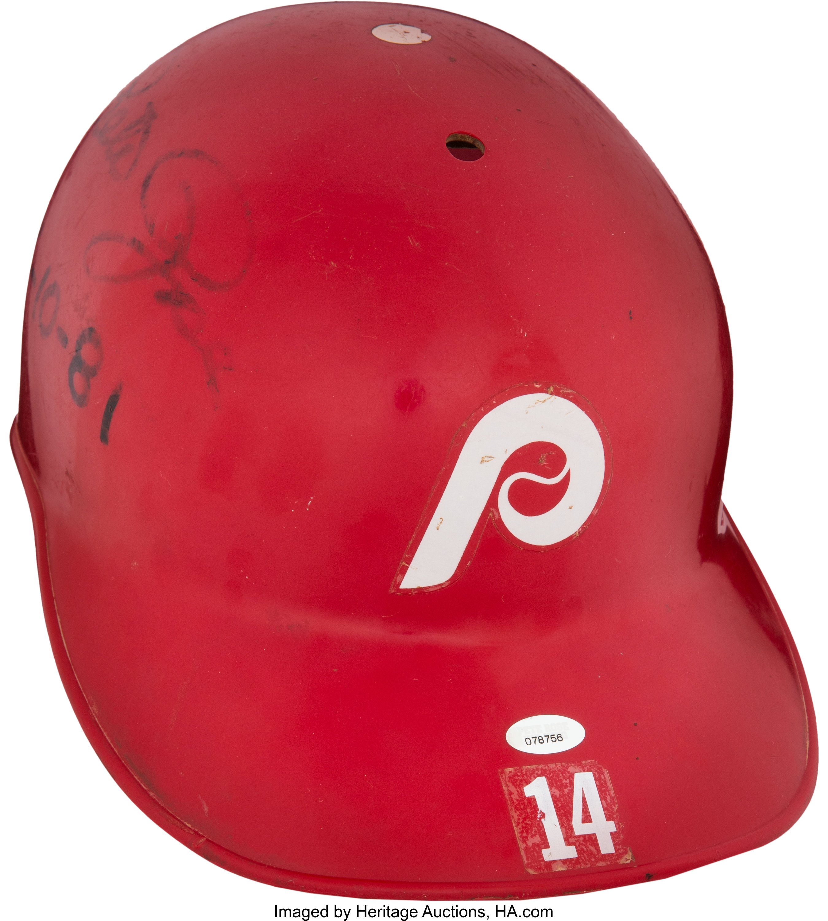 1980-83 Pete Rose Batting Practice Worn Philadelphia Phillies, Lot #81932