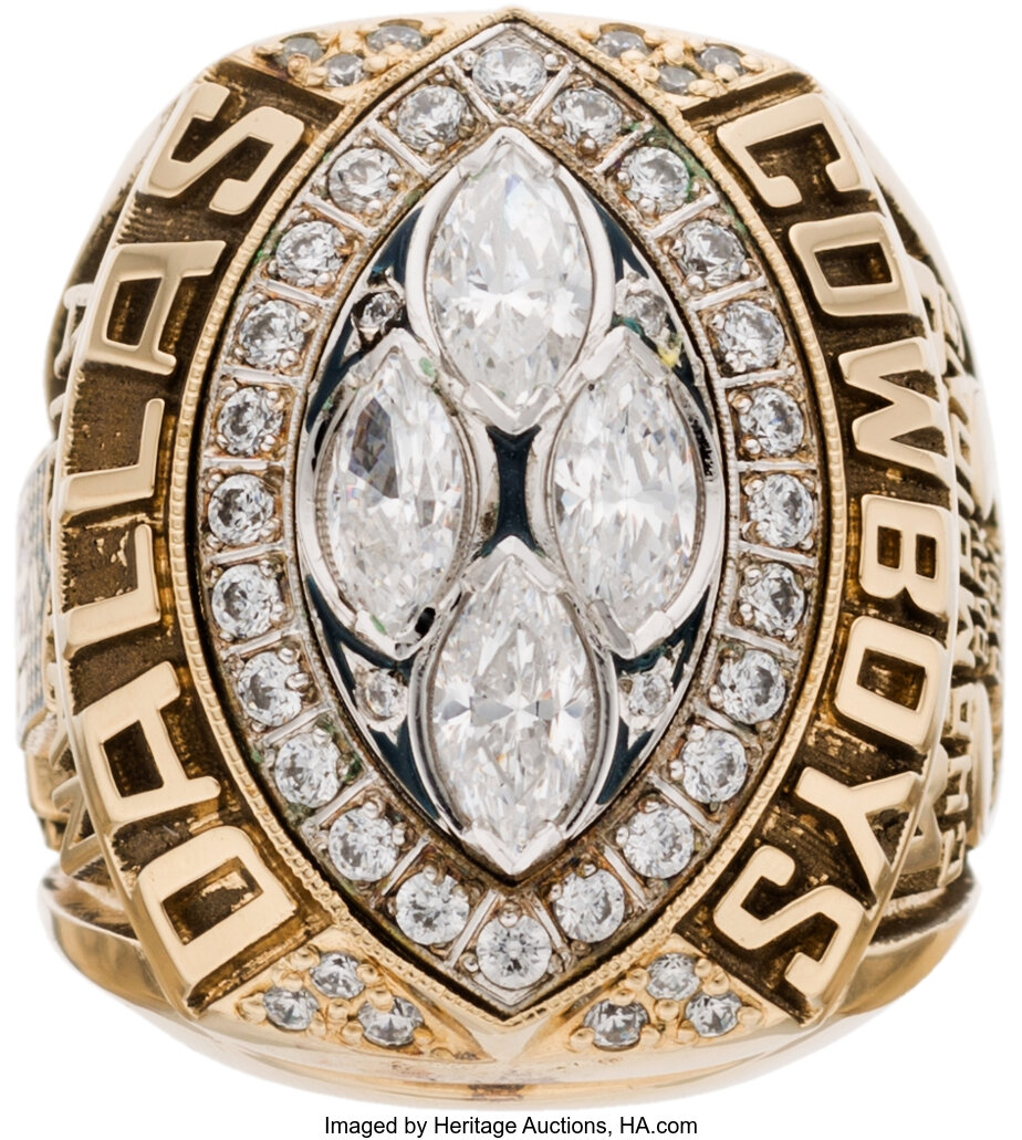 1993 Dallas Cowboys Super Bowl XXVIII Championship Ring.