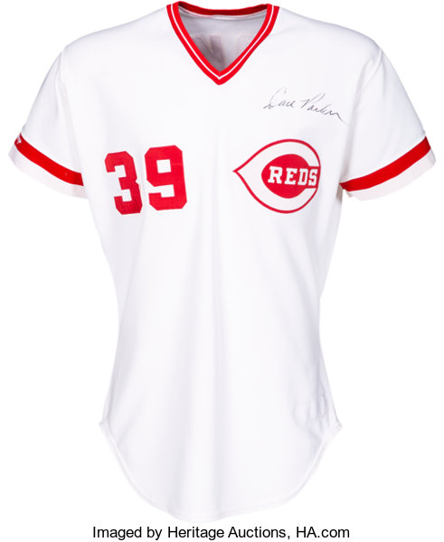 1987 Dave Parker Game Worn & Signed Cincinnati Reds Uniform