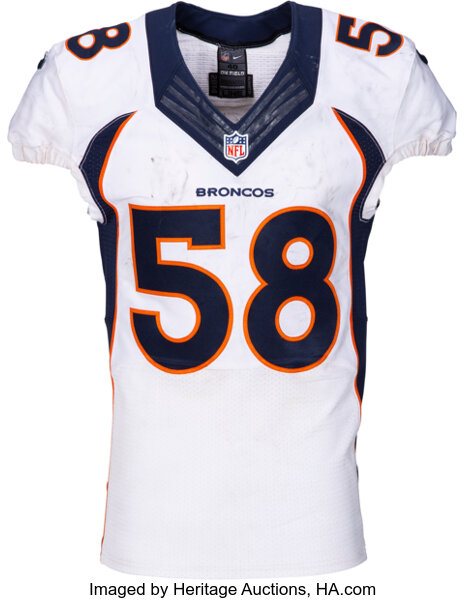 Denver Broncos #58 Miller Super Bowl 50 Jersey #8814