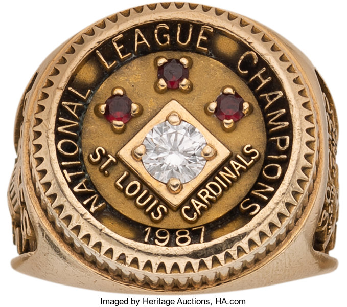 1968 St. Louis Cardinals National League Championship Ring, Lot #82496