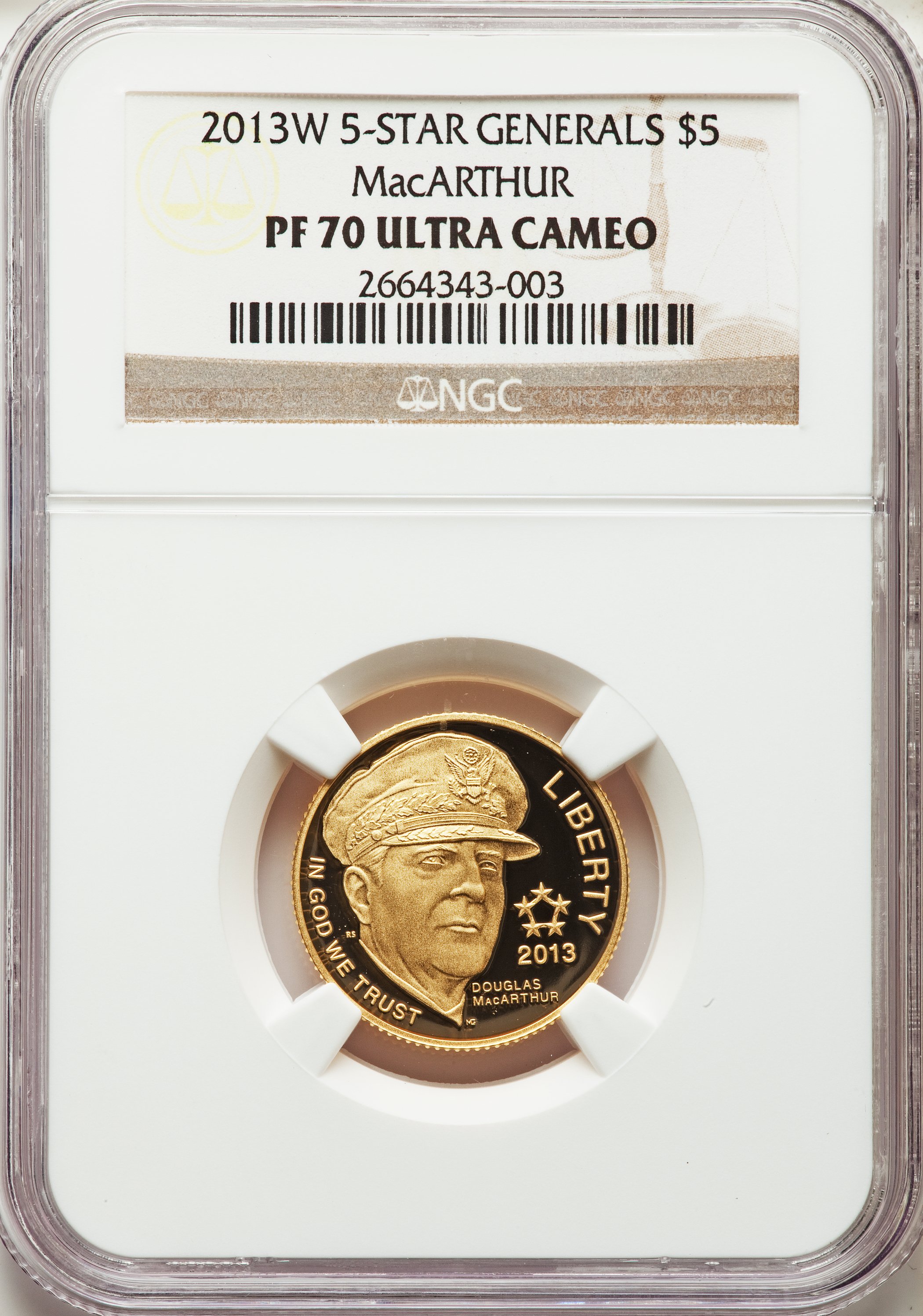 1988-W $5 Gold Olympics Commemorative NGC PF70 Ultra Cameo - Free