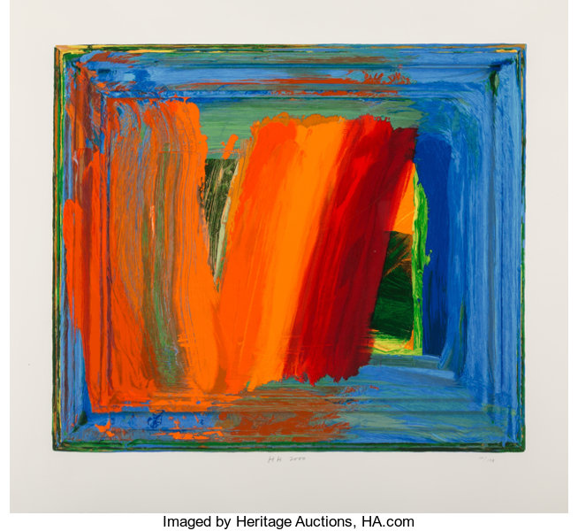 Howard Hodgkin (1932-2017). Bamboo, 2000. in colors on | Lot #65038 | Heritage Auctions