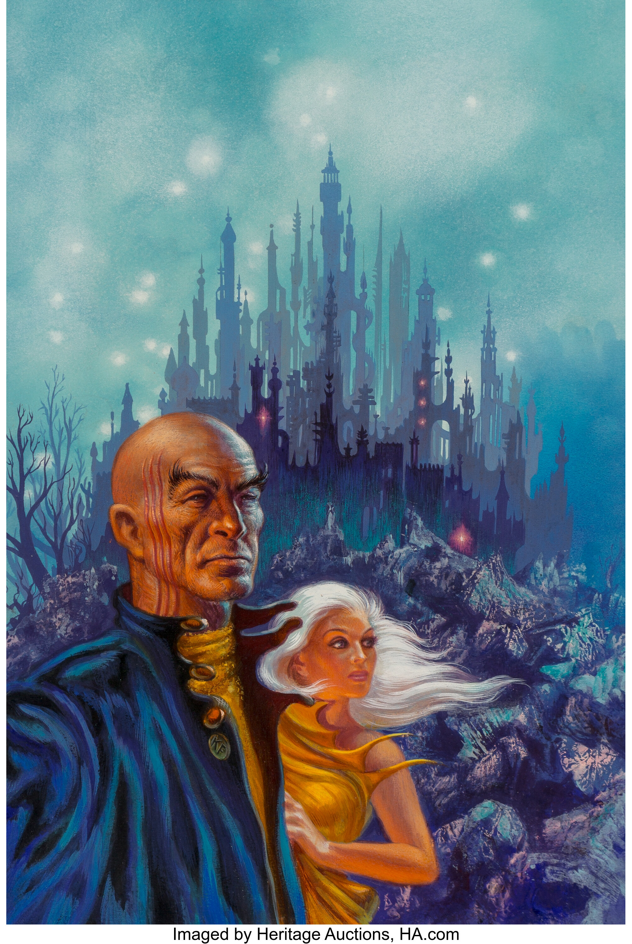 Kelly Freas (American, 1922-2005). The Fall of the Towers paperback ...