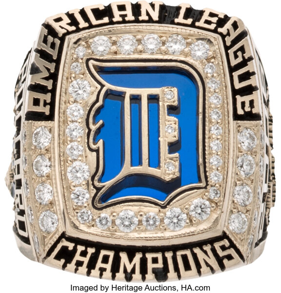 Detroit tigers hot sale championship ring