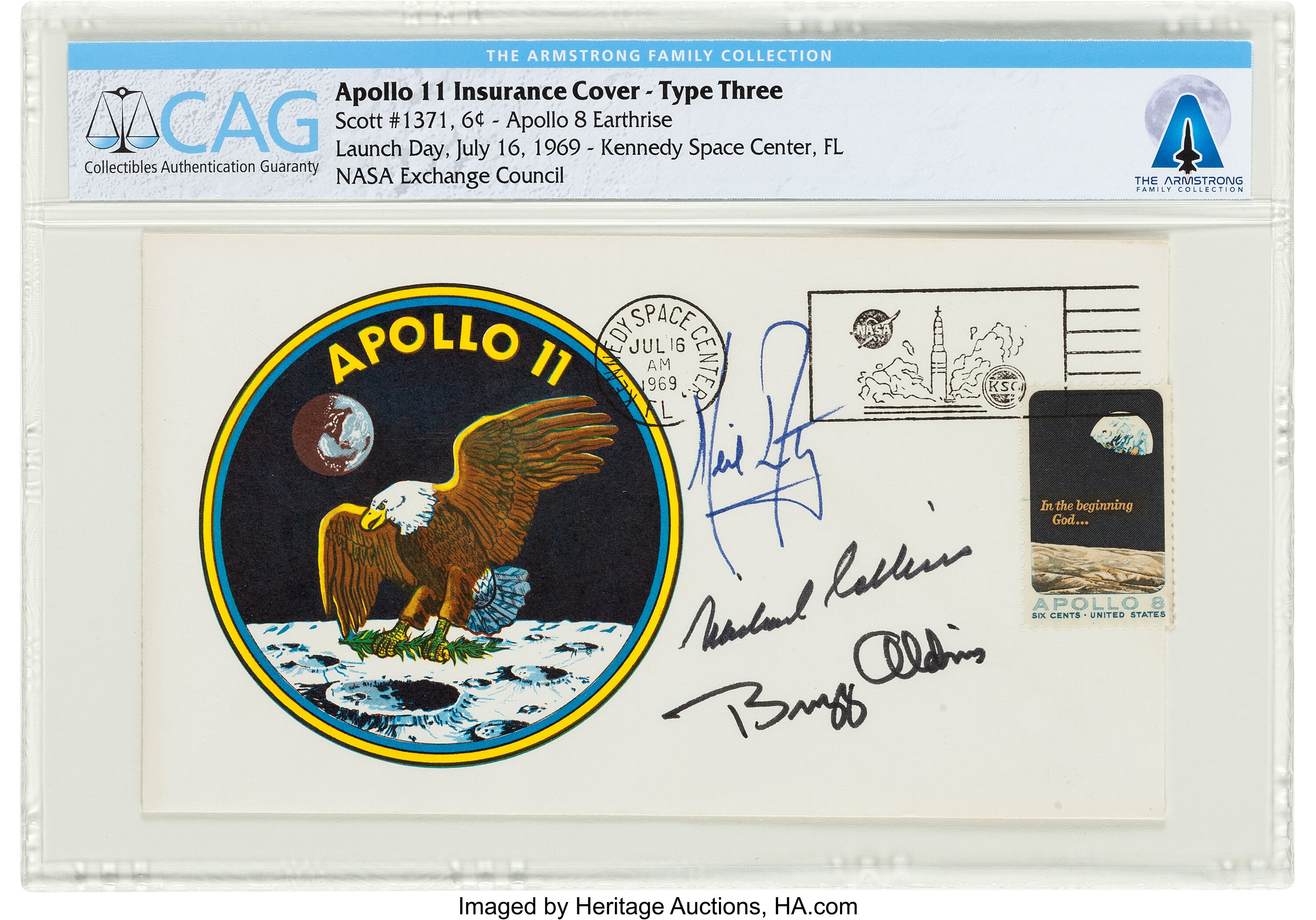 Apollo 11 Crew-Signed 