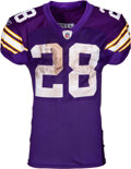 Lot Detail - Adrian Peterson Minnesota Vikings Game Worn Jersey 10/16/11