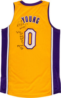 Nick Young - Los Angeles Lakers - Game-Worn Jersey - NBA Christmas Day '15