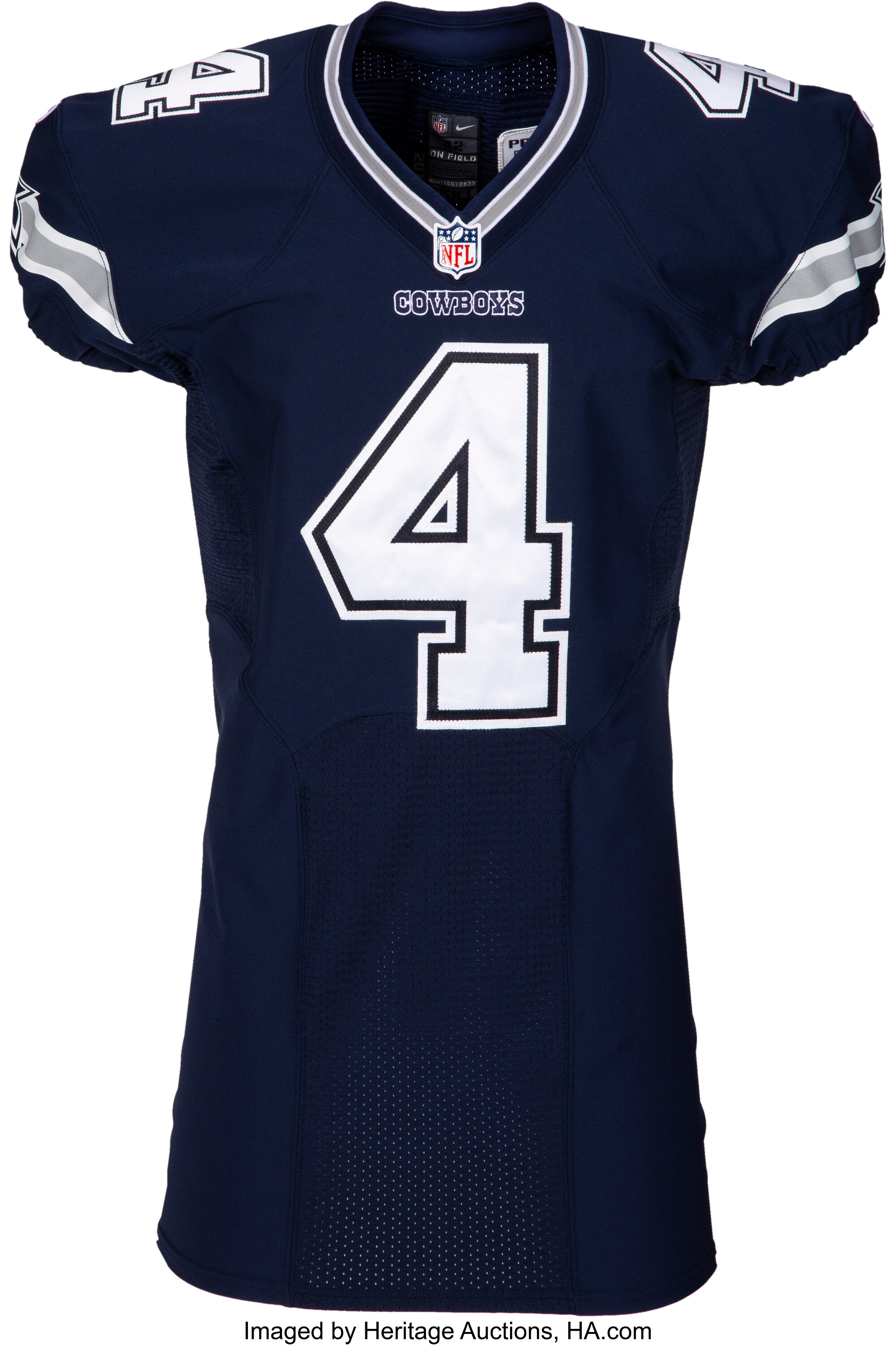 2016 Dak Prescott Game Issued Dallas Cowboys Jersey. Football