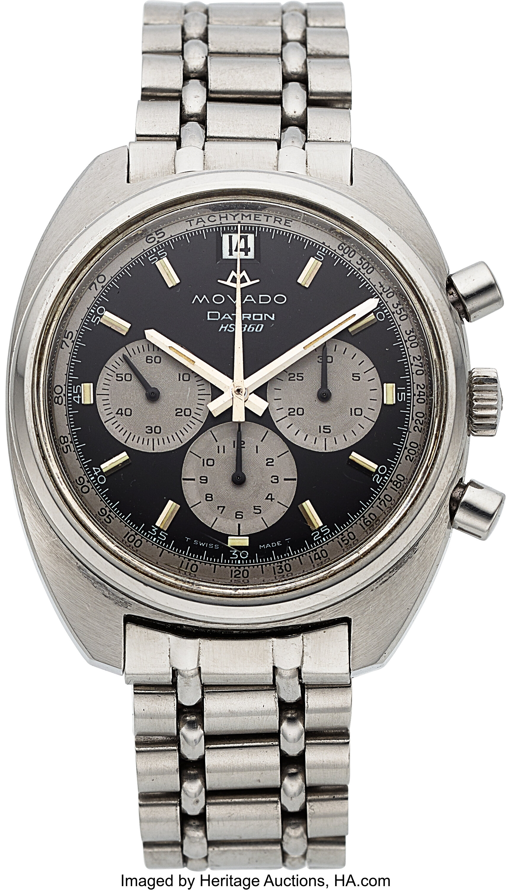 Movado Datron HS 360 El Primero Sub Sea Chronograph Stainless Lot 54103 Heritage Auctions