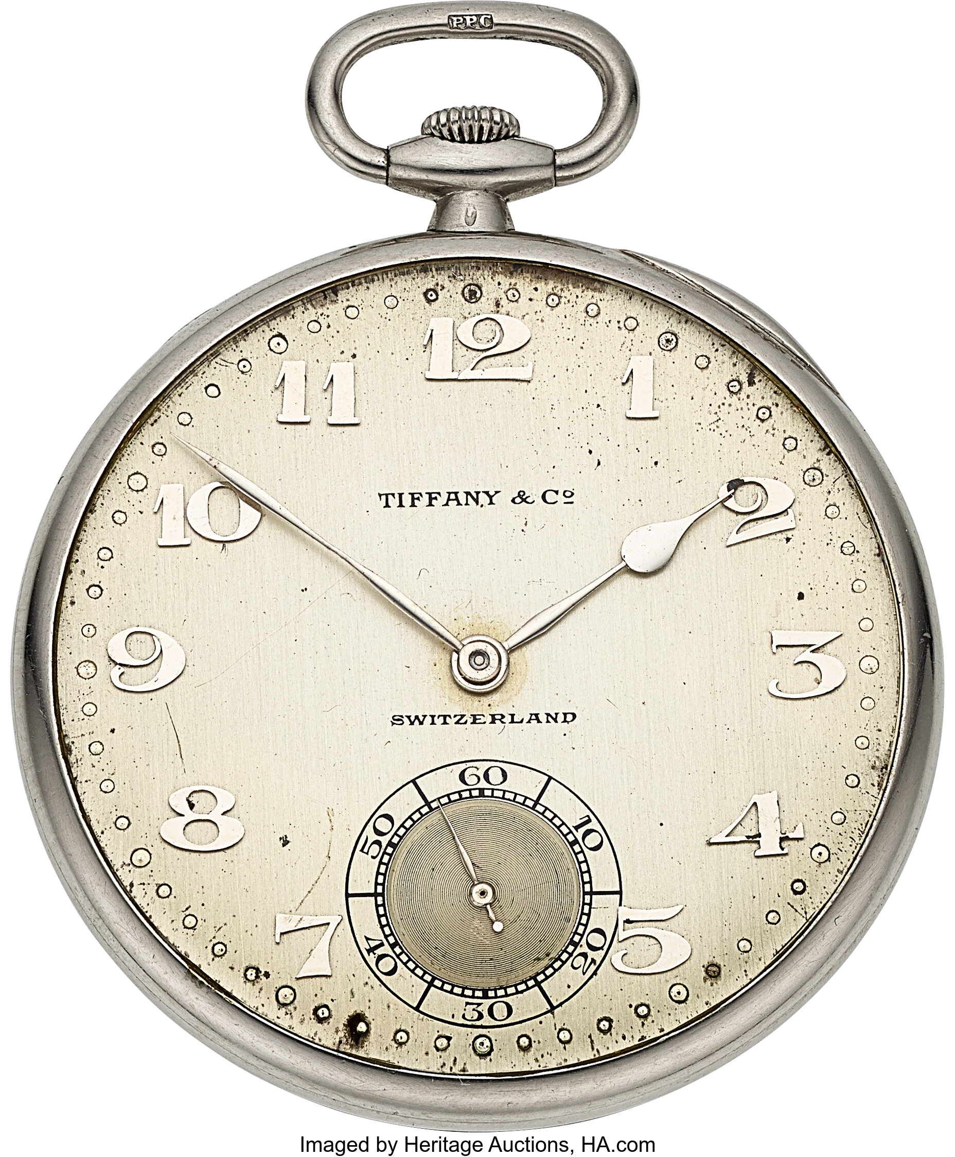 Patek philippe sale platinum pocket watch