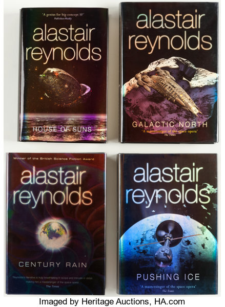 Alastair Reynolds Revelation Space Series First Editions Group Of 8 Victor Gollancz 2000 0 - 