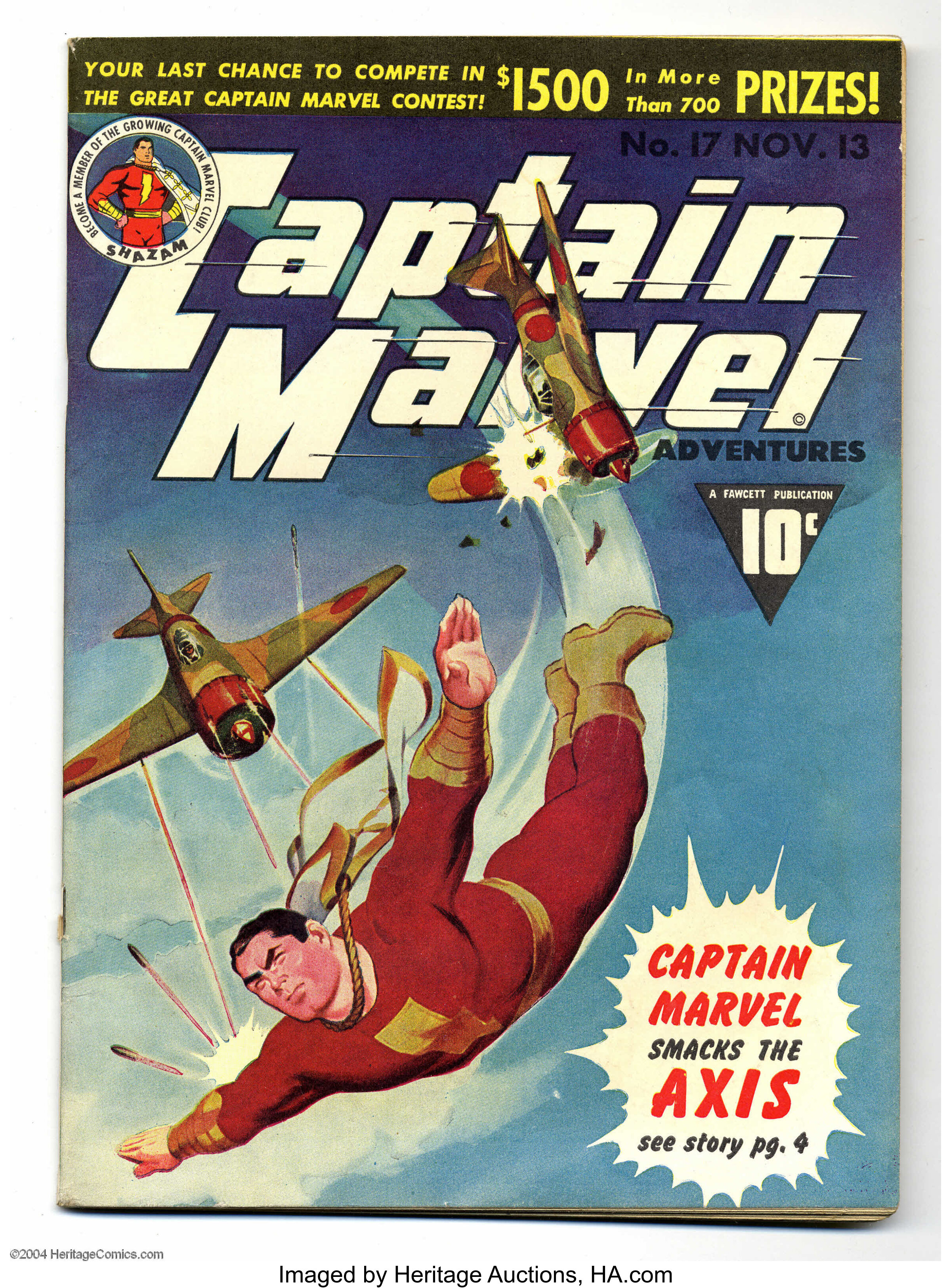 Image result for captain marvel adventures 17