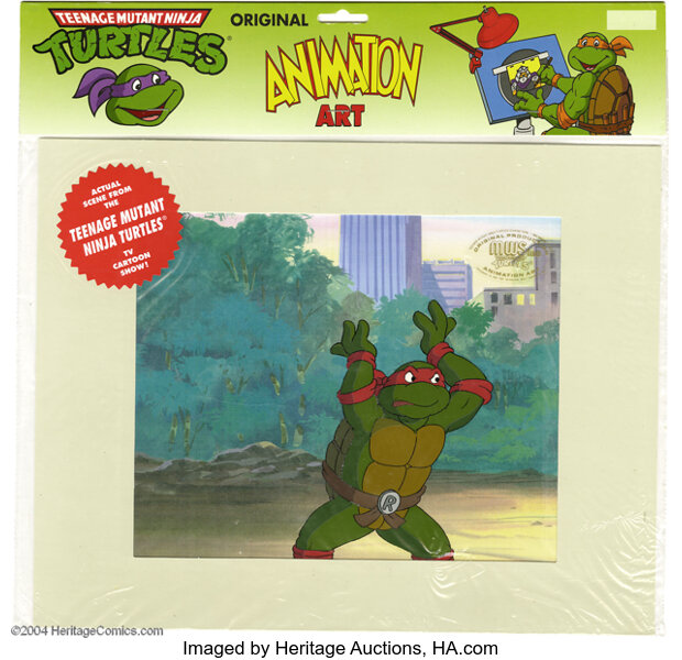 Bioworld Merchandising. TMNT Comic Origins Raphael Comic Art POD